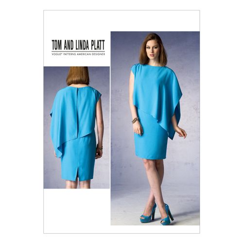 VOGUE PATTERNS V1373 Misses' Dress Sewing Template, Size F5