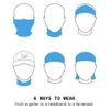 MISSION Youth Cooling Neck Gaiter/Face Cover