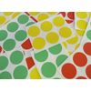Small Round 25mm (1") Red Yellow & Green Circular Coloured Sticky Labels, Colour Code Dot Stickers (72)