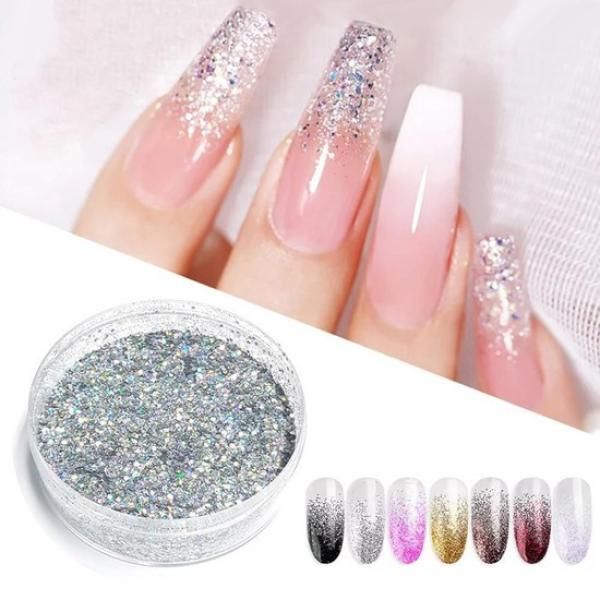 Nail Art Shining Mixed Glitter 30g Large Capacity 13 Types