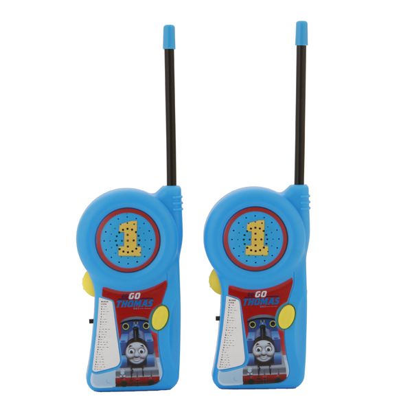 Walkie Talkie 11085 Thomas & Friends for Kids Flexible Saftey Antenna and Morse Code with On/Off Switch, HIGH, Stylish Appearance, Lovely and Fashion, 2 Pieces, Blue