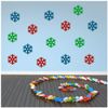 azutura Winter Snowflake Christmas Wall Sticker Pack White