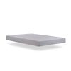 Todocama - Fitted sheet made from extra soft brushed microfibre. (Bed 135 x 190/200 cm, Light Grey)