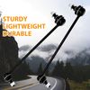 XCPMC Front Sway Stabilizer Bar End Link Kit 2 Pcs Left & Right｜Replacement For Mitsubishi Lancer｜Replace OE#: K750385 Black