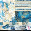 Ciao Bella Indigo 12"x12" Patterns Pad