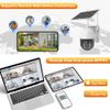 Sansco Solar 3MP Wireless PIR Security Camera 2-way Audio Wifi Surveillance