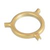 B&P Lamp® 3-Way Uno Bridge Adapter, Brass Plated & Lacquered