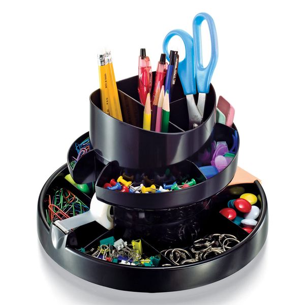 Office Depot 30% Recycled Deluxe Rotary Organizer, 10417