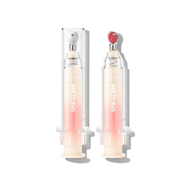 SHEGLAM Booster Shine Plumping Lip Gloss-Pink Flamingo