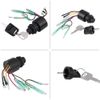 Aramox Ignition Switch, Boat Ignition Key Switch Assembly for Mercury Outboard Remote Control Box 87-17009A5