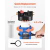 VEVOR RV Water Filter System with Replaceable Cartridge for Clean Water RV Boat