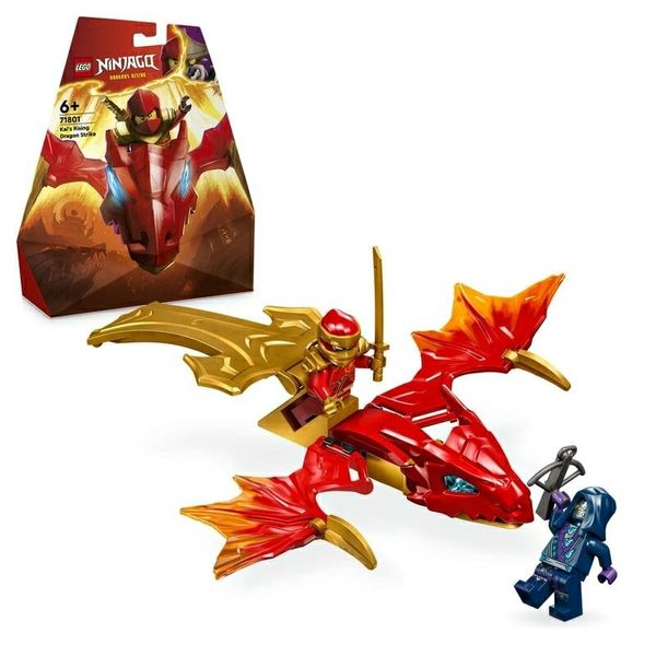 LEGO Ninjago Kai&#39;s Rising Dragon Toys, Presents, Blocks, Boys, Girls, Children, Ages 5, 6, 7, 8, Elementary School Students, Educational, Dragon, Ninja, Pretend Play, House Play, 71801