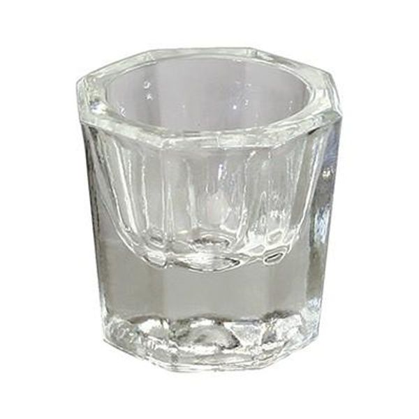 Acrylic Nail Glass Dappen Dish (without lid)