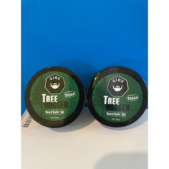 2 Gibs tree Hugger Beard Balm 2oz New & Authentic