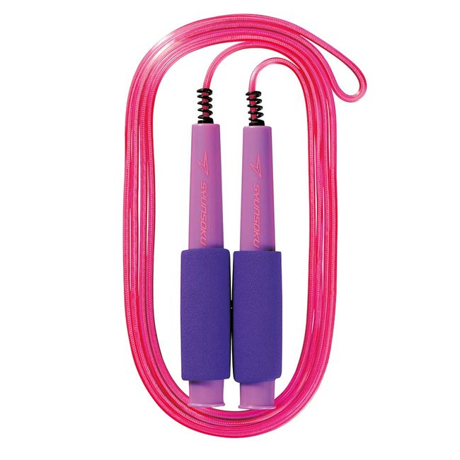 Debika Jump Rope 103567 Syunshoku Jump Rope Hex Fiber Purple Tone