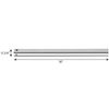 Progress Lighting AirPro Collection 36 in. Ceiling Fan Downrod in Polished Chrome