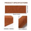 AWAVM 3PCS African Mesh Bath Sponge, Body Foaming Shower Towel, Shower Exfoliating Sponge Strap, Unisex (Purple, Blue, Coffee)