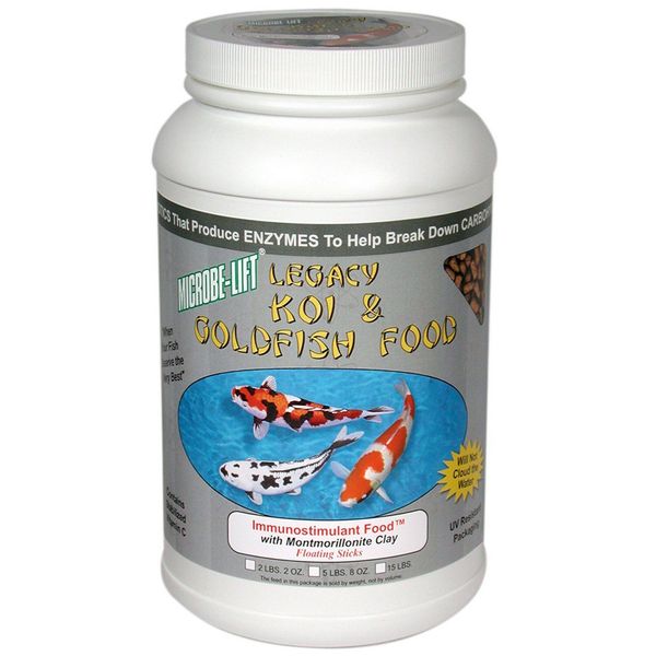 MICROBE-LIFT MLLIMD Immuno Stimulant Fish Food Sticks for Ponds, Water Gardens,