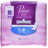 Poise Moderate Absorbency Incontinence Pads, Long, 16 Count (Pack of 6)
