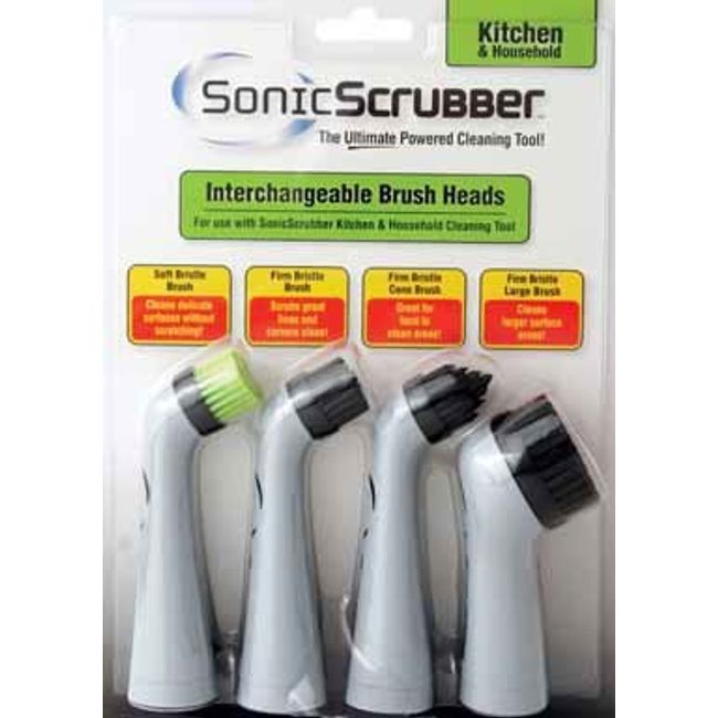 Sonicscrubbers Llc Sonic Scrubber Kitchen Brush Heads (BPK)