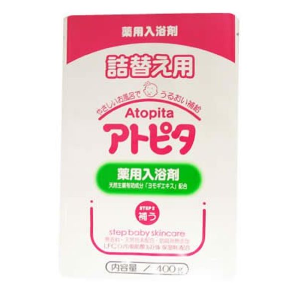 New Alouette Atopita Medicated Bath Salt, Refill, 14.1 oz (400 g) x 3 Pieces