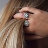LoveSilver - Sterling Silver Mens St Christopher Ring In Gift Box - Size V
