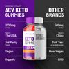 (2 Pack) Ultra Quick Keto ACV Gummies-UltraQuick Apple Cider Vinegar 1000MG