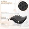 Dog Pet Harness Adjustable Control Breathable Mesh Reflective Chest Strap Black