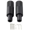 HAMILO Motorcycle Light Mounting Stay, Auxiliary Light, Fixed, Set of 2