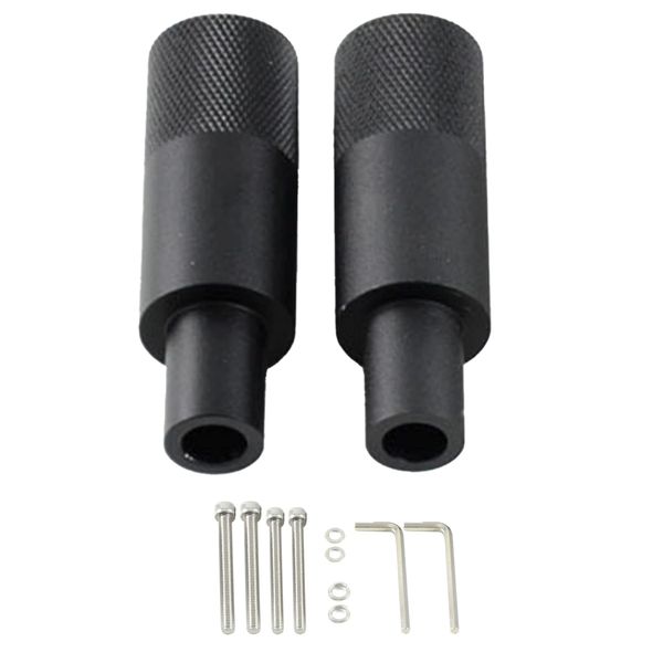 HAMILO Motorcycle Light Mounting Stay, Auxiliary Light, Fixed, Set of 2