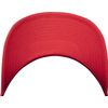Flexfit Snapback Unisex Baseball-Mütze | Trucker Kappe Mesh Basecap, Rot (red), Gr. One size
