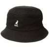 Kangol Washed Bucket Hat, Black (Black), Large