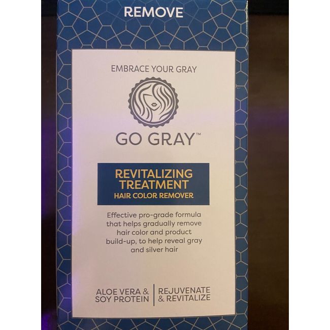 Go Gray Revitalizing Treatment Hair Color Remover   New