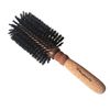 Regincós Round Brush - Eco Cork Wood - E.Cork Black 870 Natural - Professional - Handmade - Large
