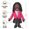 25" Barbara, Black Mom/Teacher, Full Body, Ventriloquist Style Puppet