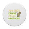 Am Ende ergibt Alles einen Gin - Gin Spruch PopSockets mit austauschbarem PopGrip