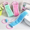 3pcs Loofahs Exfoliating Loofah Back Scrubber For Shower Double Side Scrubbing Strap Body Bath Sponge