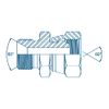 3/4 BSP x 1/2 BSP M/F