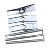 OTOTEC 50pcs Rust Resistance Round Head M4 Spring Toggle Anchors Bolt Wing Nut Assortment Kit for Hanging Items