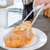 Plastic Serving Utensils, 9" Clear Disposable Utensils 18 Pack, 6 Serving Ton...