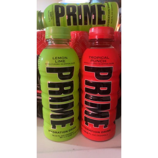 Prime Hydration Drink Multi Flavors 16 oz Bottles By KSI & Logan Paul