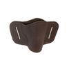 Barsony Quick Slide Gun OWB Brown Leather Holster for Springfield XDM Right