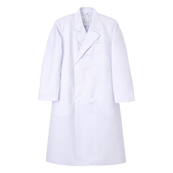 (nagaire-ben) nagaileben at Men's Double Cloth Long Sleeve White Coat EP – 100 - whites