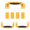 Yellow Pelican 1607 replacement handles & latches.(Push button).