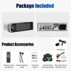 5.1" Single 1 Din Car Stereo Radio Apple Carplay/Android Touch Screen Head Unit