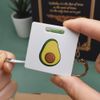 'Sliced Avocado' Keyring Tape Measure/Spirit Level Tool (KM00042038)