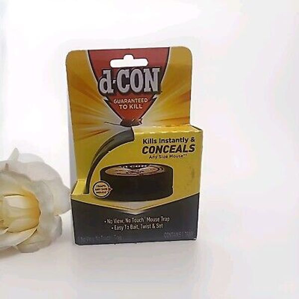 D-Con Disposable No View Snap Trap For Mice-  Mouse Trap Lot Bundle