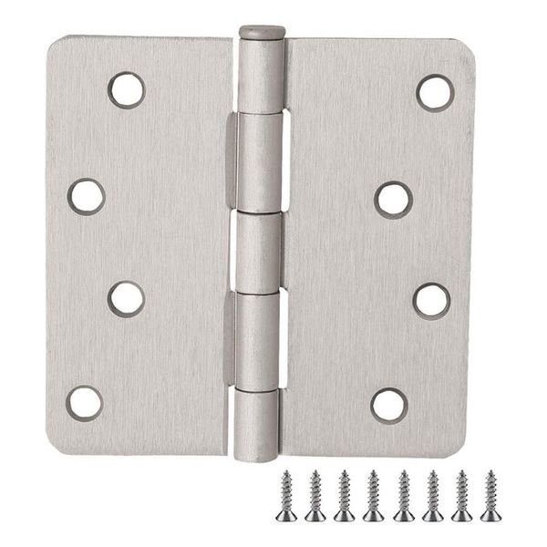 Design House 4" 10-Pack Stainless Steel Door Hinge in Satin Nickel