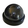 Dummy Security Camera (Dome Type), LED Light, Flashing, ABS, Bottom Diameter: Approx. 4.5 inches (11.5 cm), Mounting Hardware Included