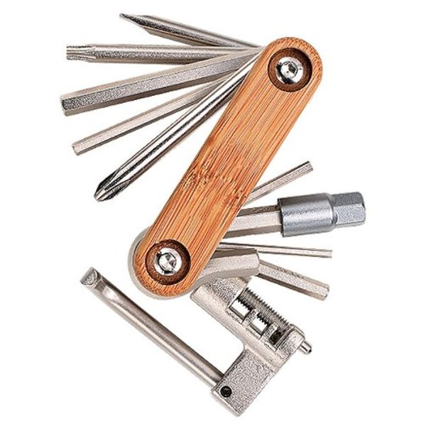 CYCLE PRO CP-TL122 Bamboo Handy Tool 11 Functions 2/2.5/3/4/5/6/8/T25/+/-/Chain Cutting